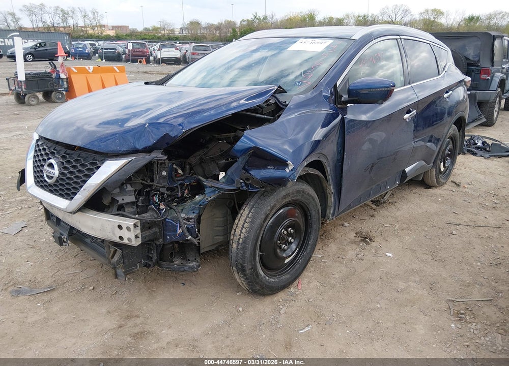 2019 NISSAN MURANO S VIN: 5N1AZ2MJ9KN145550