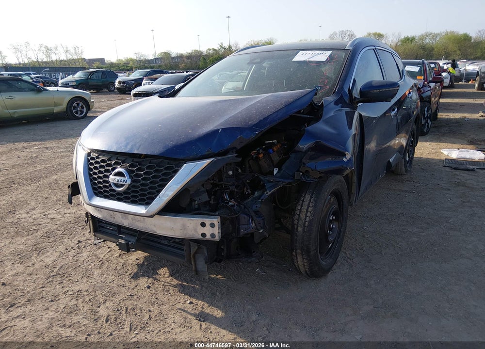 2019 NISSAN MURANO S VIN: 5N1AZ2MJ9KN145550