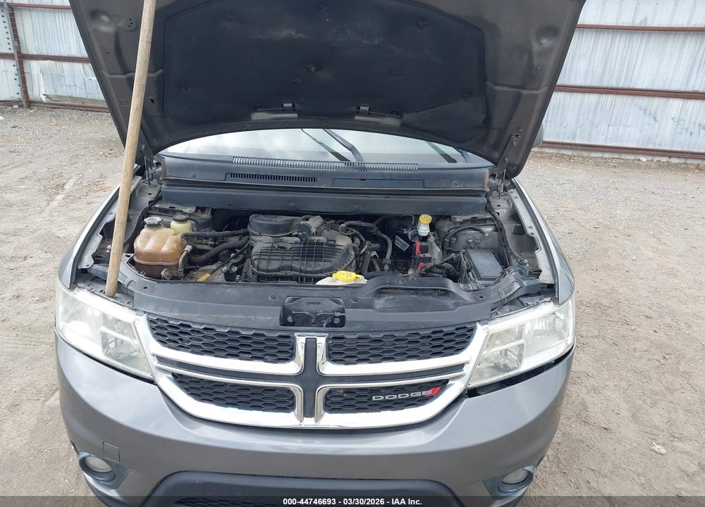 2013 DODGE JOURNEY SXT VIN: 3C4PDCBG7DT637037