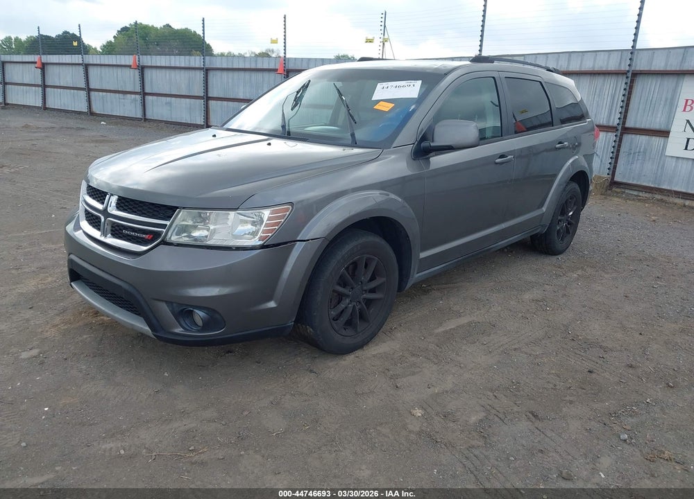 2013 DODGE JOURNEY SXT VIN: 3C4PDCBG7DT637037