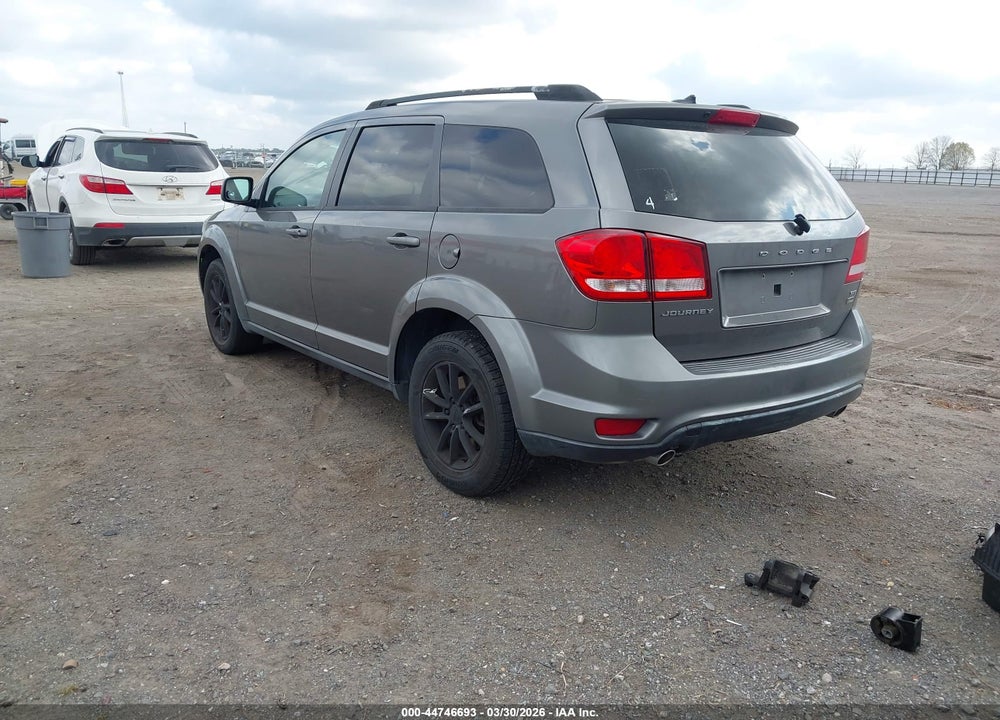 2013 DODGE JOURNEY SXT VIN: 3C4PDCBG7DT637037