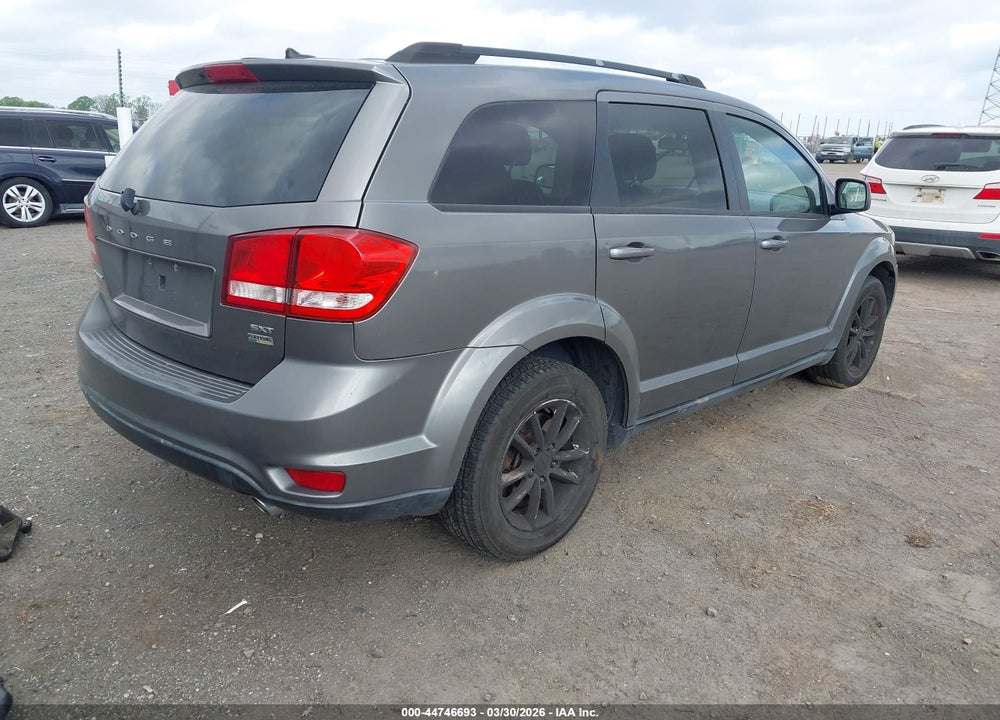 2013 DODGE JOURNEY SXT VIN: 3C4PDCBG7DT637037