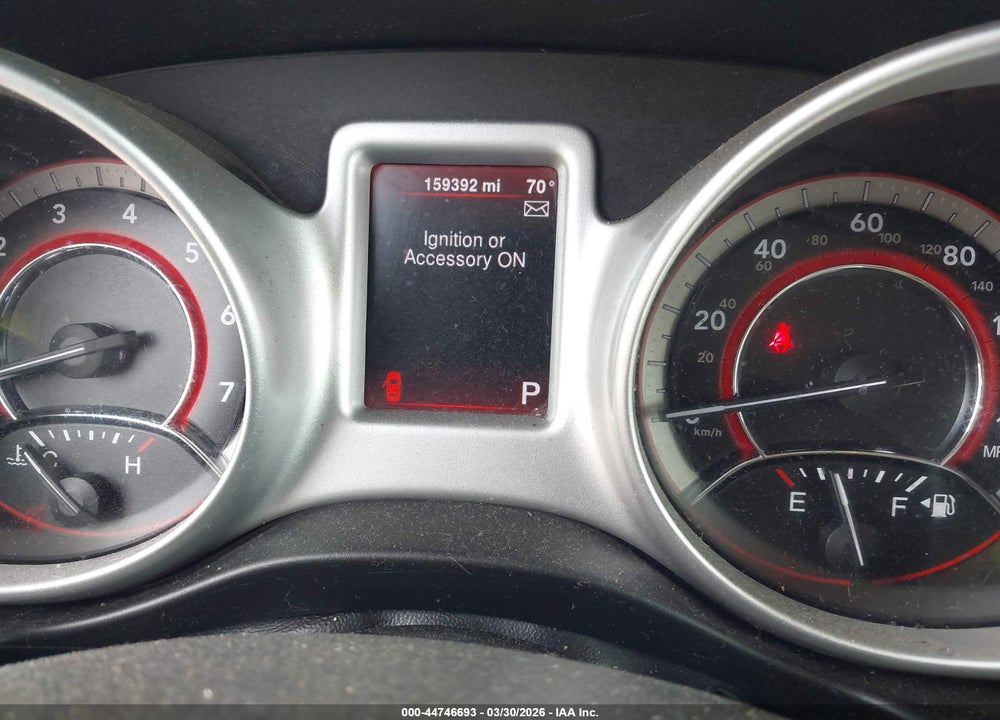 2013 DODGE JOURNEY SXT VIN: 3C4PDCBG7DT637037