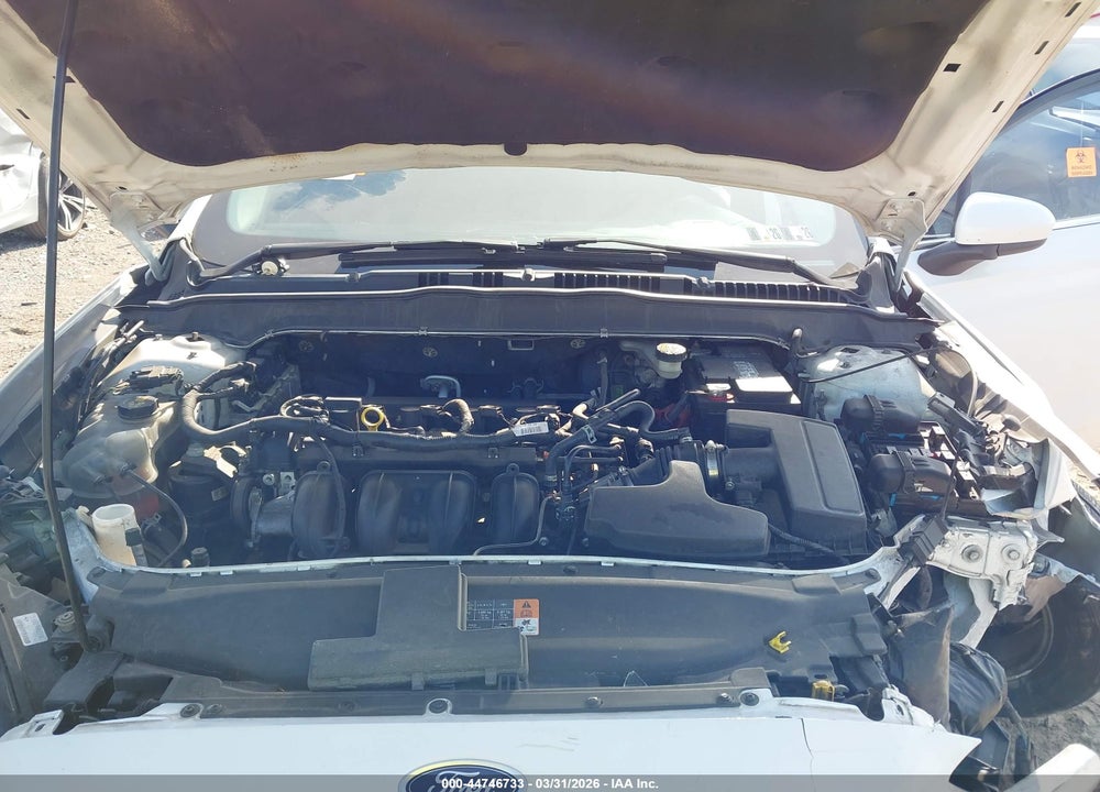 2016 FORD FUSION S VIN: 3FA6P0G71GR140857