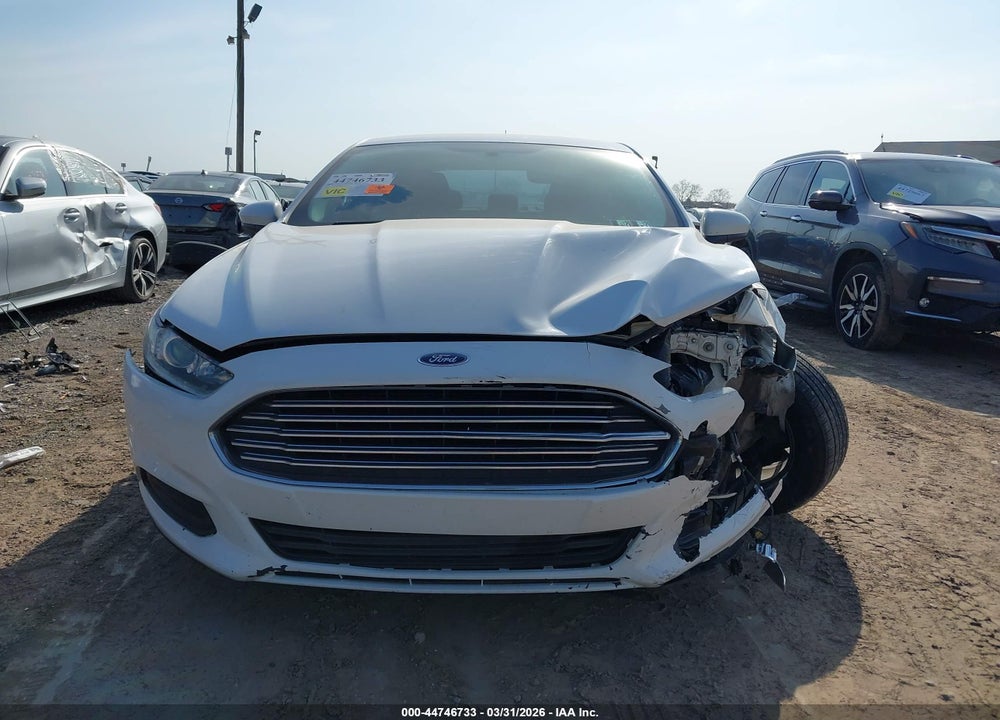 2016 FORD FUSION S VIN: 3FA6P0G71GR140857