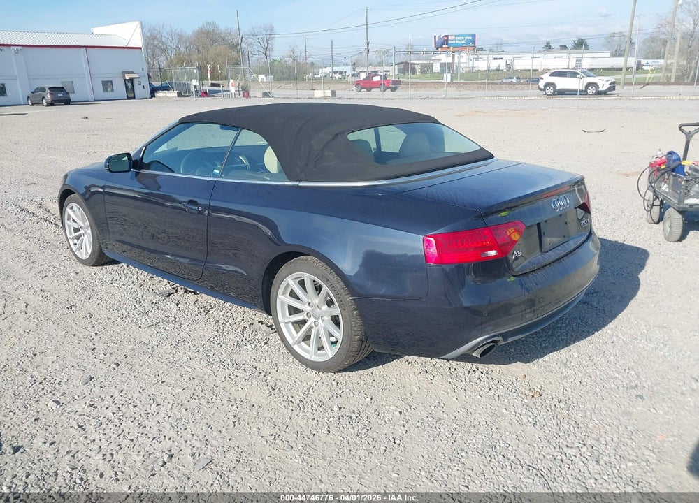 2015 AUDI A5 2.0T PREMIUM VIN: WAUMFAFH3FN012557