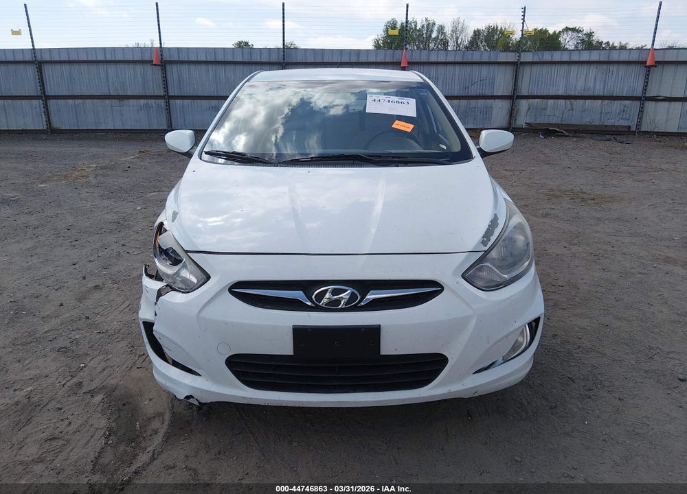 2012 HYUNDAI ACCENT GLS VIN: KMHCU4AE3CU057658