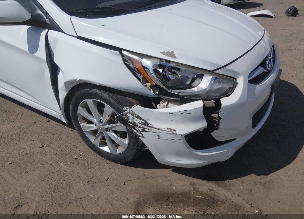 2012 HYUNDAI ACCENT GLS VIN: KMHCU4AE3CU057658