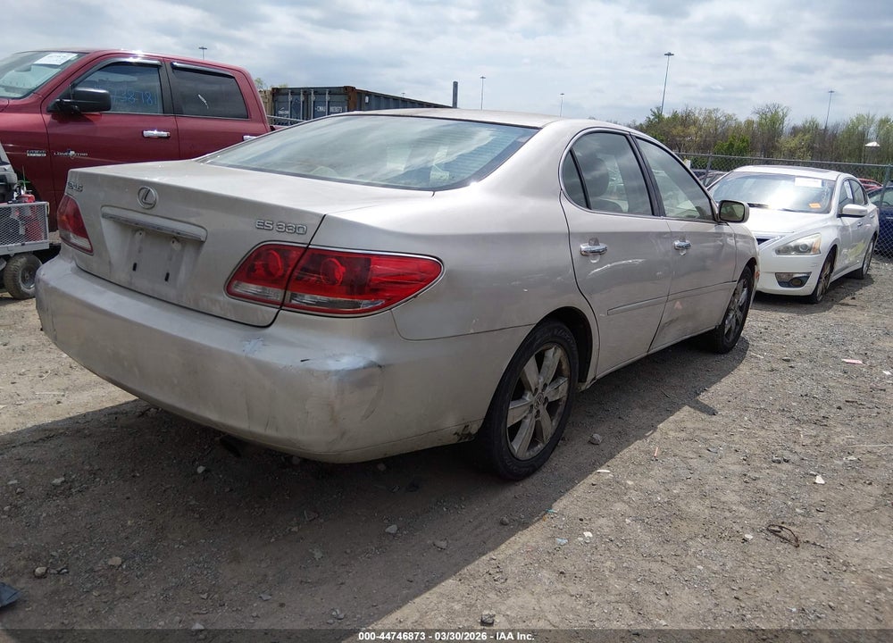 2005 LEXUS ES 330 VIN: JTHBA30G955093260
