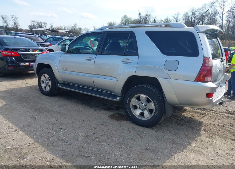 2003 TOYOTA 4RUNNER LIMITED V8 VIN: JTEBT17R838004681
