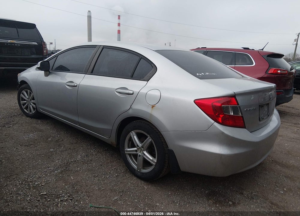 2012 HONDA CIVIC EX-L VIN: 19XFB2F98CE007554
