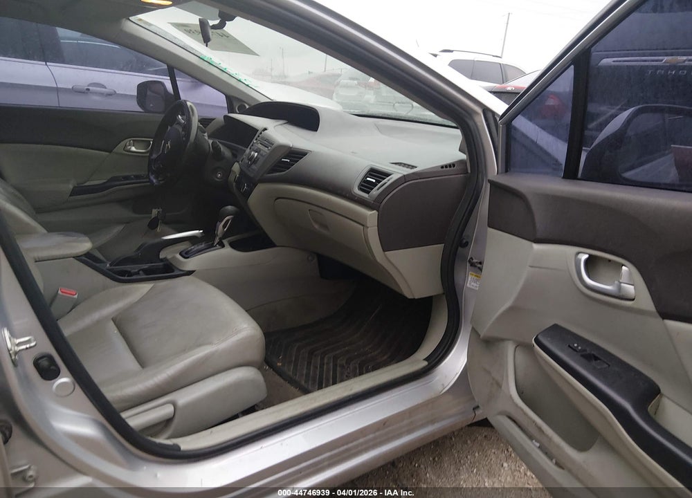 2012 HONDA CIVIC EX-L VIN: 19XFB2F98CE007554