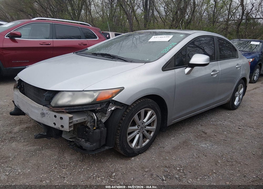 2012 HONDA CIVIC EX-L VIN: 19XFB2F98CE007554