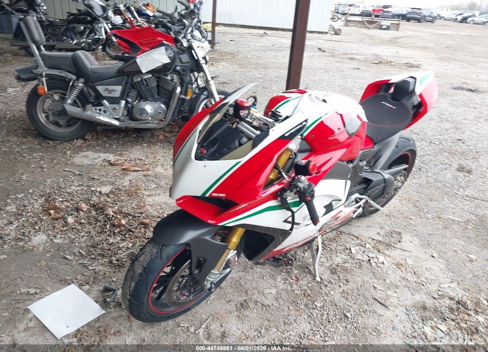 2018 DUCATI PANIGALE V4/V4S/V4S SPECIALE VIN: ZDMDAGNW7JB004528