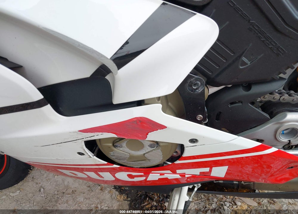 2018 DUCATI PANIGALE V4/V4S/V4S SPECIALE VIN: ZDMDAGNW7JB004528