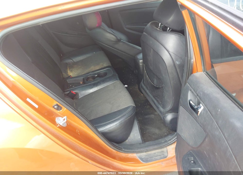 2013 HYUNDAI VELOSTER BASE W/BLACK VIN: KMHTC6AD5DU100517