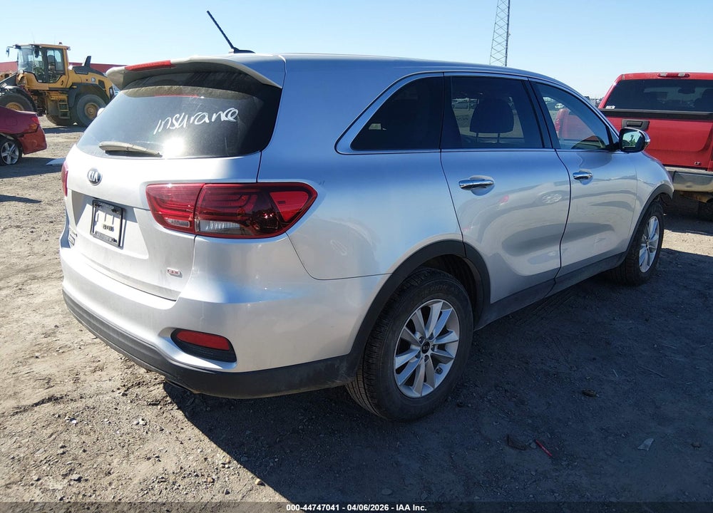 2019 KIA SORENTO 2.4L LX VIN: 5XYPG4A35KG576769