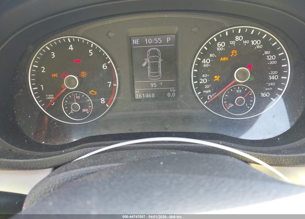 2013 VOLKSWAGEN PASSAT 2.5L SE VIN: 1VWBP7A36DC119355