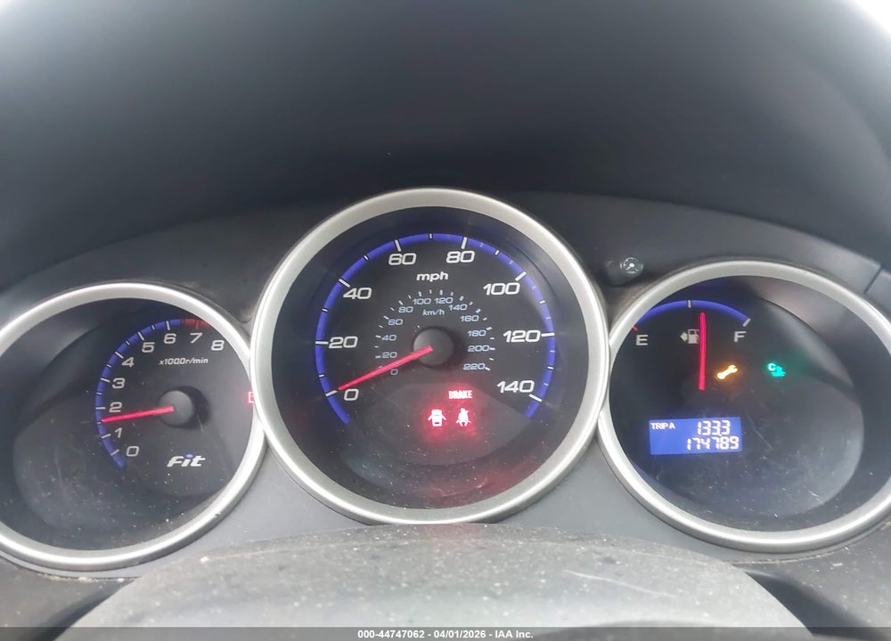 2007 HONDA FIT S VIN: JHMGD37617S065256