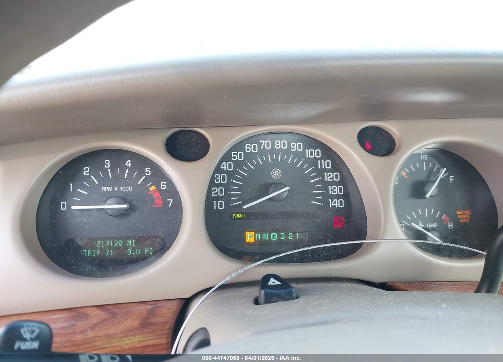 2000 BUICK LESABRE CUSTOM VIN: 1G4HP54K4Y4285048