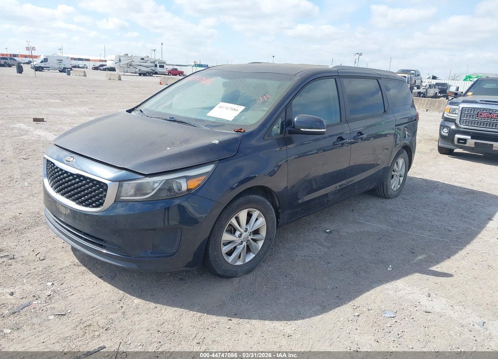 2015 KIA SEDONA LX VIN: KNDMB5C1XF6068163