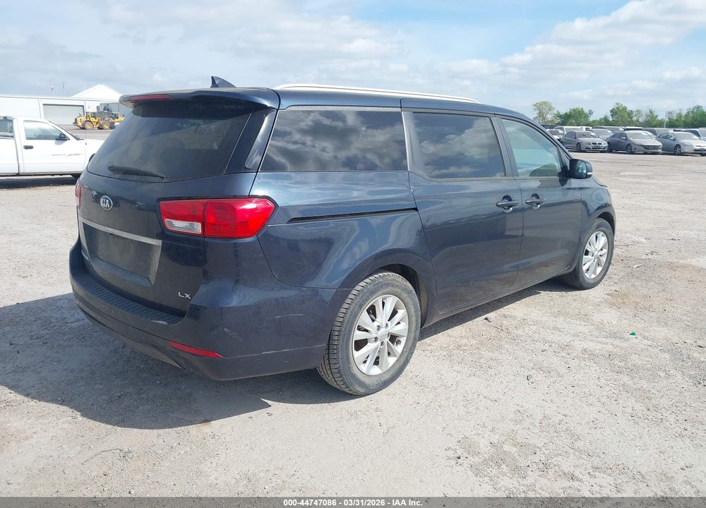 2015 KIA SEDONA LX VIN: KNDMB5C1XF6068163