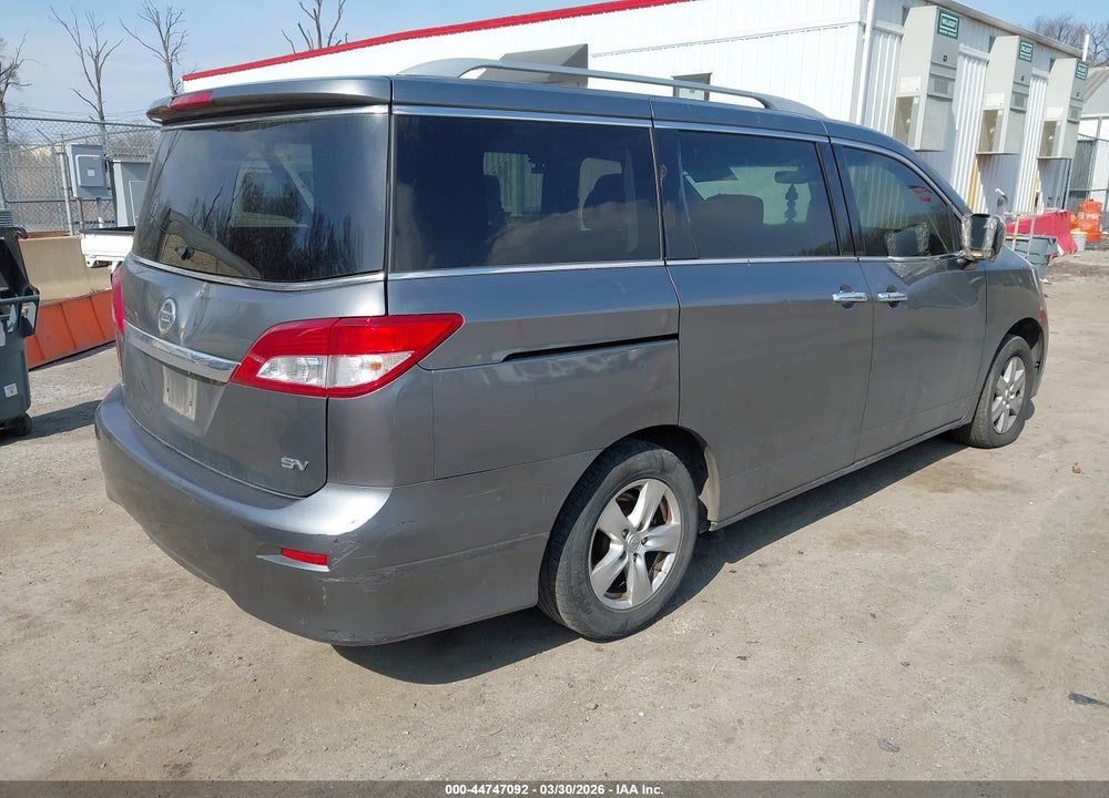 2017 NISSAN QUEST SV VIN: JN8AE2KP6H9169639
