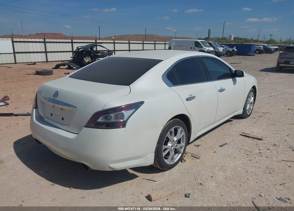 2014 NISSAN MAXIMA 3.5 S VIN: 1N4AA5AP4EC491307