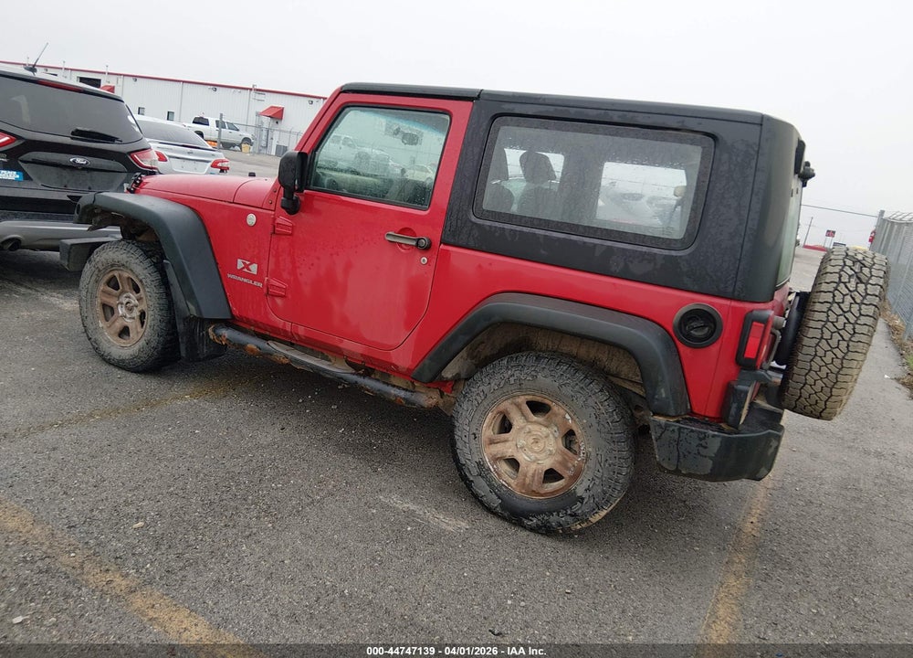 2008 JEEP WRANGLER X RHD VIN: 1J4FZ24158L538096