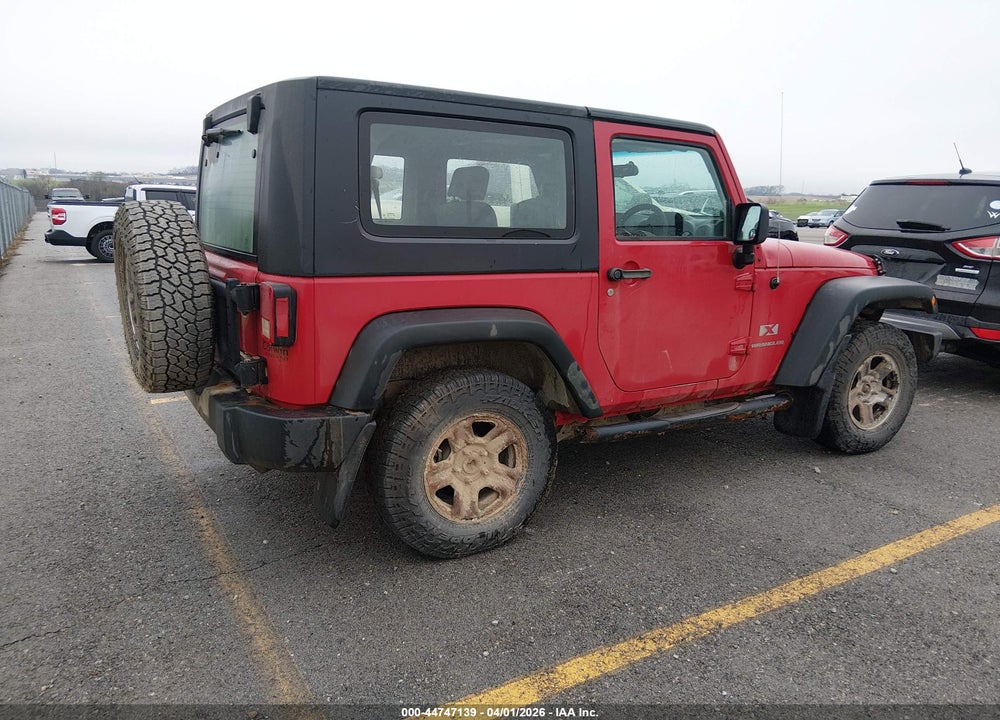2008 JEEP WRANGLER X RHD VIN: 1J4FZ24158L538096