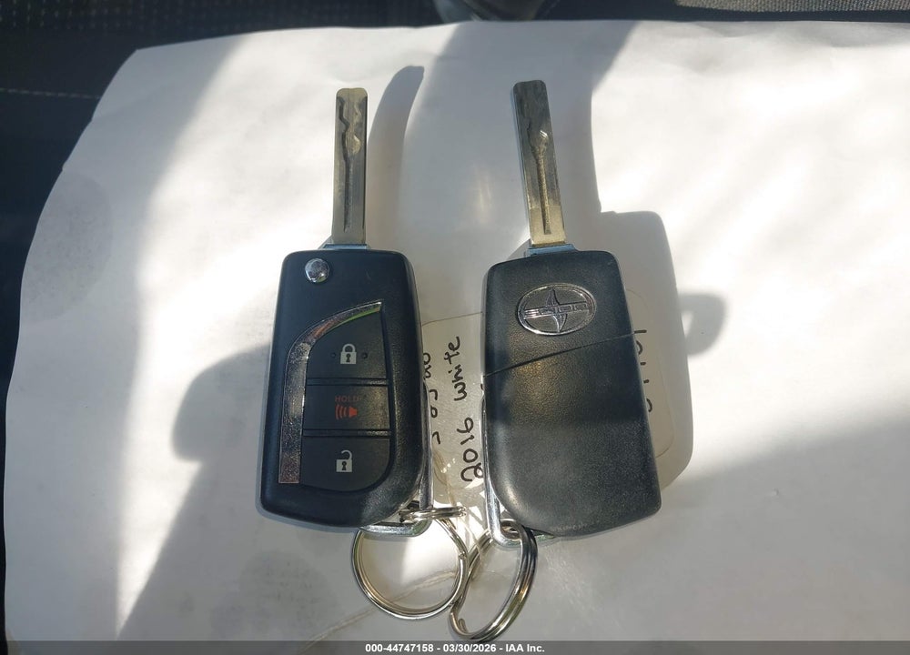 2016 SCION IM VIN: JTNKARJE3GJ514249