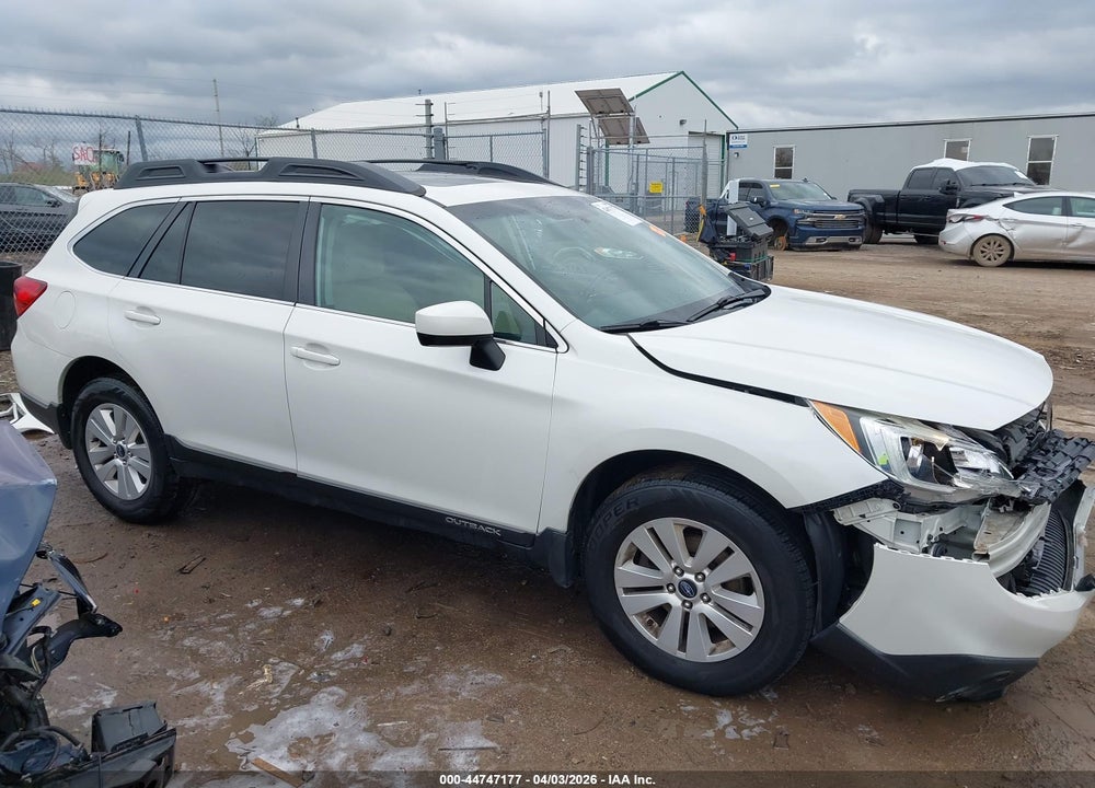 2017 SUBARU OUTBACK 2.5I PREMIUM VIN: 4S4BSADC2H3289241