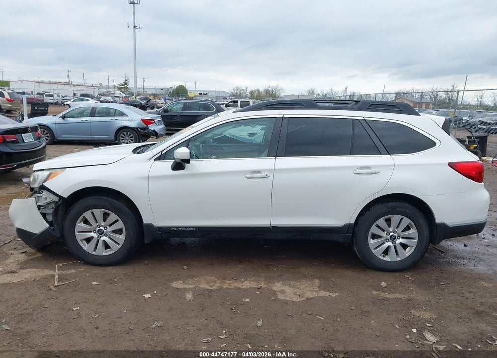 2017 SUBARU OUTBACK 2.5I PREMIUM VIN: 4S4BSADC2H3289241