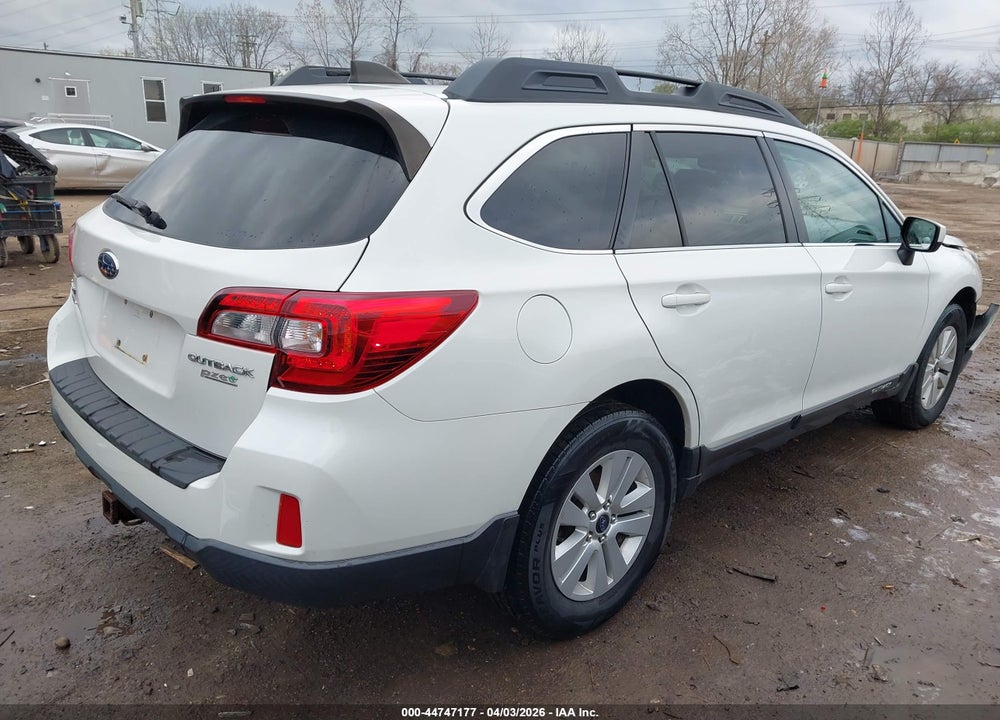 2017 SUBARU OUTBACK 2.5I PREMIUM VIN: 4S4BSADC2H3289241