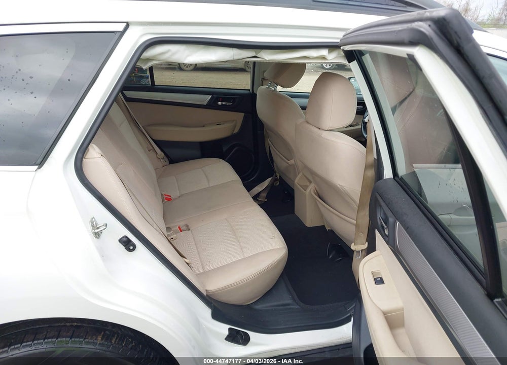 2017 SUBARU OUTBACK 2.5I PREMIUM VIN: 4S4BSADC2H3289241