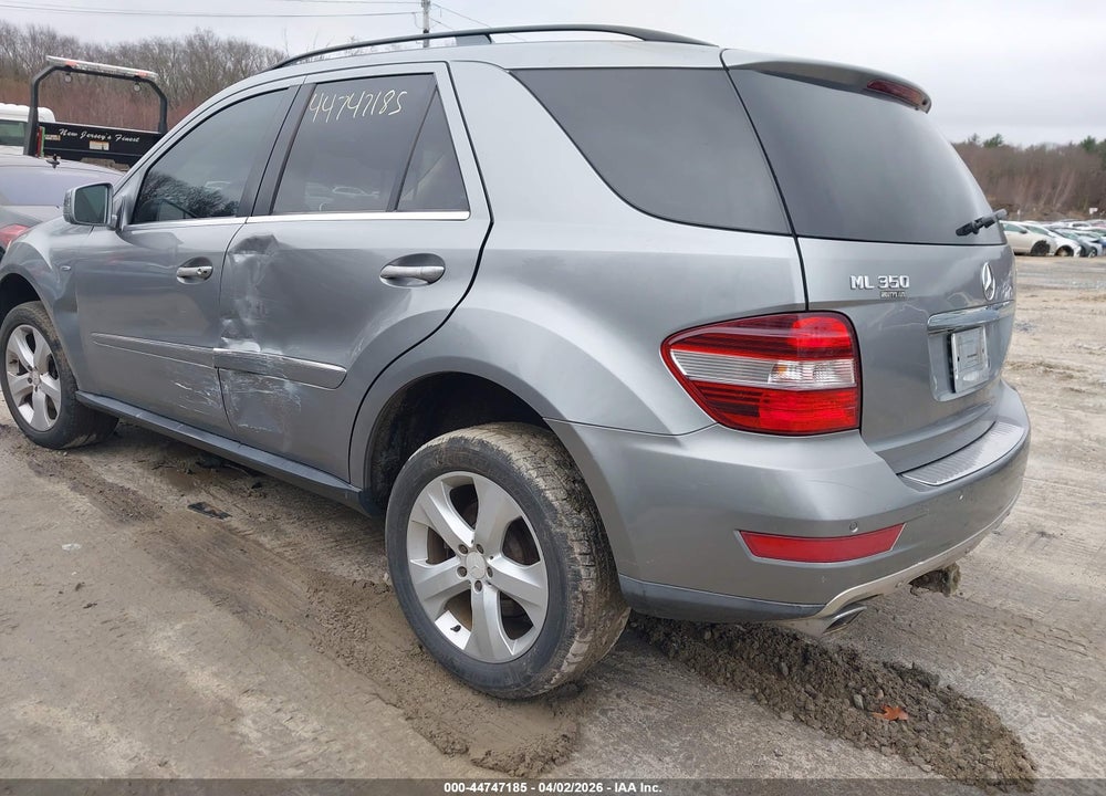2011 MERCEDES-BENZ ML 350 BLUETEC 4MATIC VIN: 4JGBB2FB5BA627132