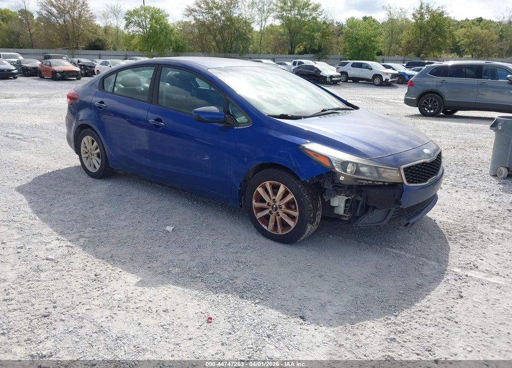 2017 KIA FORTE S VIN: 3KPFL4A78HE126095