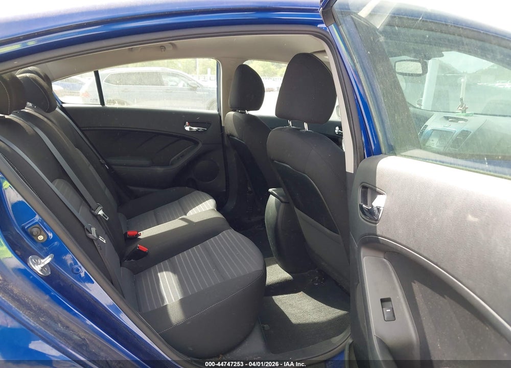 2017 KIA FORTE S VIN: 3KPFL4A78HE126095