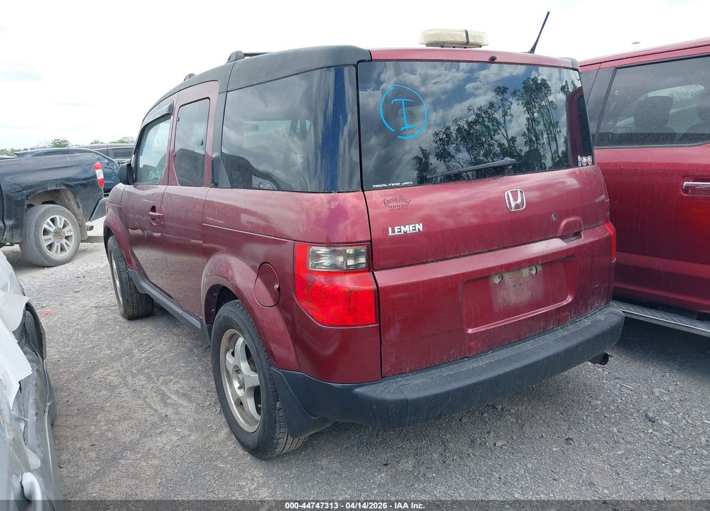 2006 HONDA ELEMENT EX-P VIN: 5J6YH28776L018473