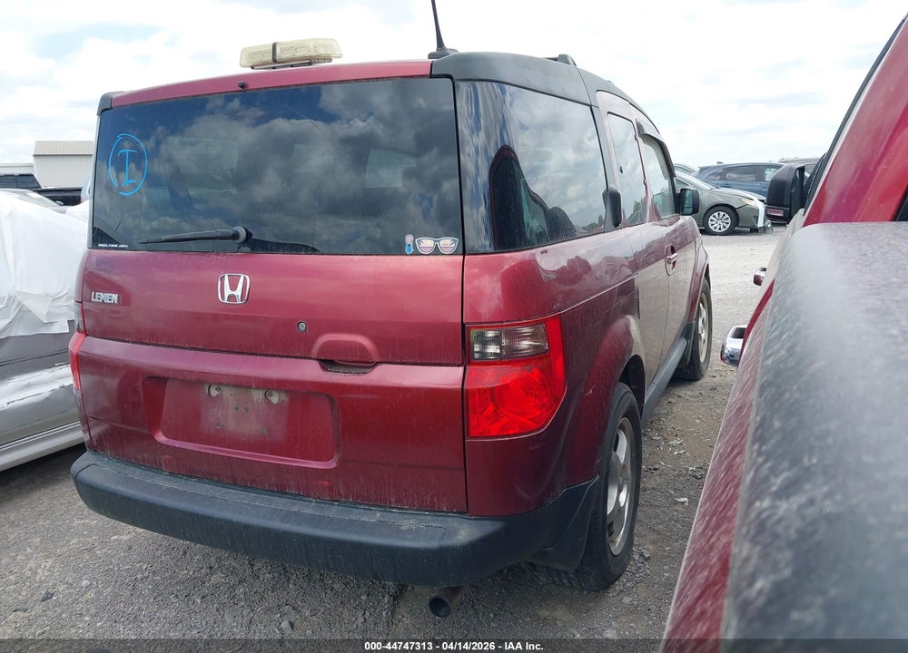 2006 HONDA ELEMENT EX-P VIN: 5J6YH28776L018473