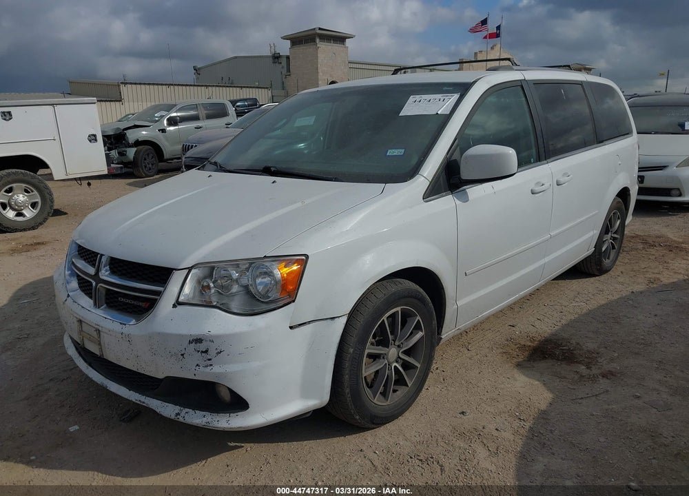 2017 DODGE GRAND CARAVAN SXT VIN: 2C4RDGCG4HR790577
