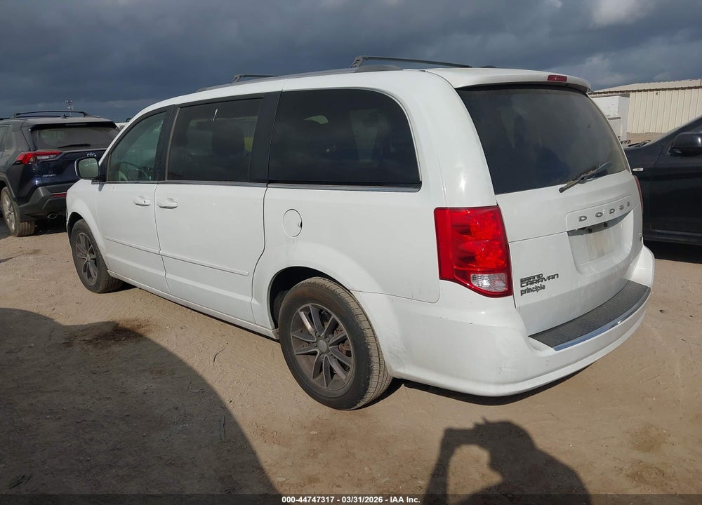 2017 DODGE GRAND CARAVAN SXT VIN: 2C4RDGCG4HR790577