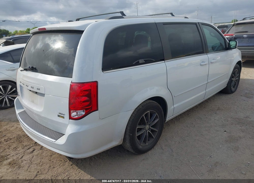 2017 DODGE GRAND CARAVAN SXT VIN: 2C4RDGCG4HR790577