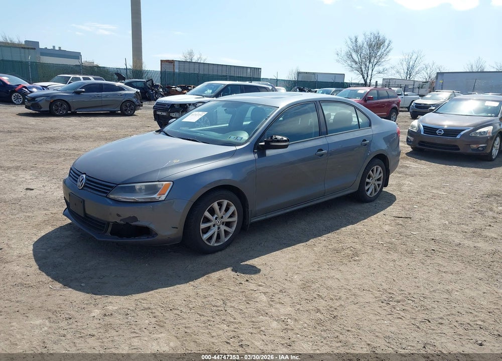 2012 VOLKSWAGEN JETTA 2.5L SE VIN: 3VWDP7AJXCM125633