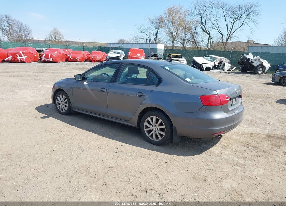2012 VOLKSWAGEN JETTA 2.5L SE VIN: 3VWDP7AJXCM125633