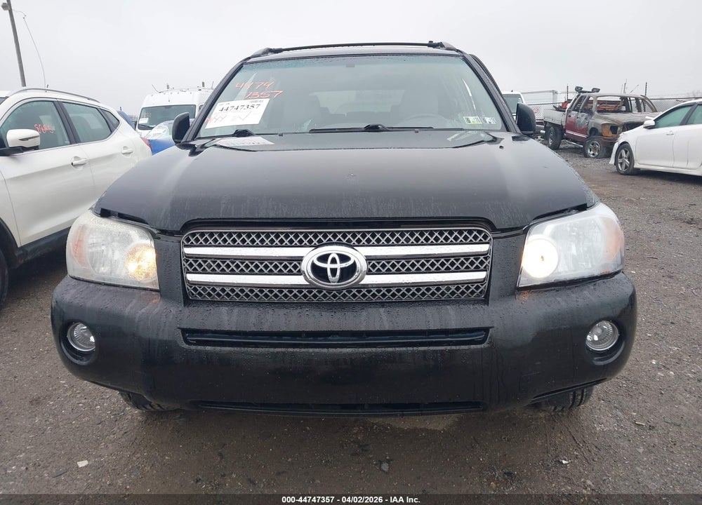 2006 TOYOTA HIGHLANDER HYBRID V6 VIN: JTEDW21A460004480