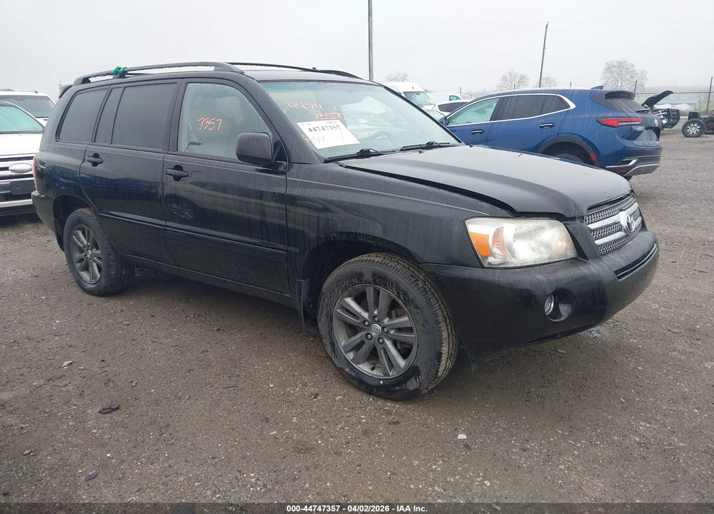 2006 TOYOTA HIGHLANDER HYBRID V6 VIN: JTEDW21A460004480