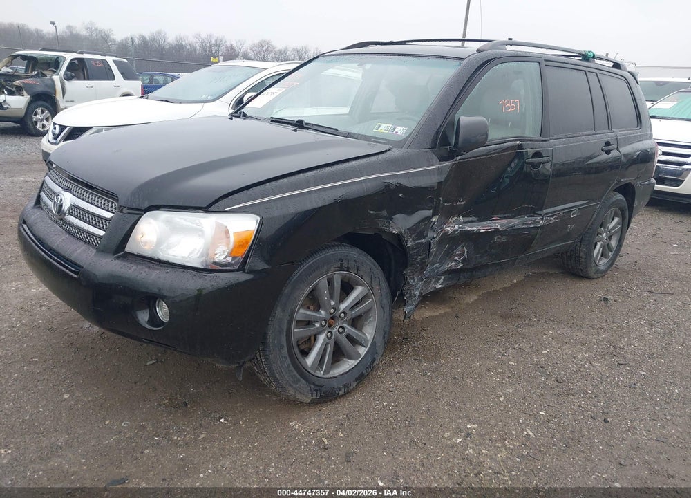 2006 TOYOTA HIGHLANDER HYBRID V6 VIN: JTEDW21A460004480