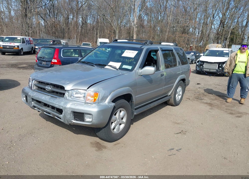 2001 NISSAN PATHFINDER LE VIN: JN8DR09Y81W584845