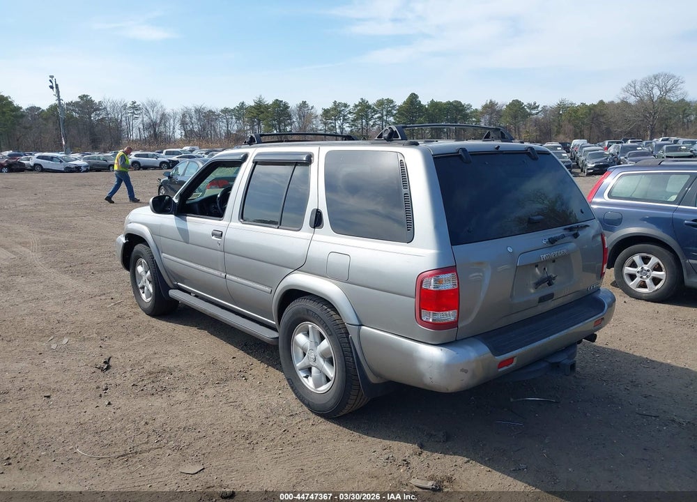 2001 NISSAN PATHFINDER LE VIN: JN8DR09Y81W584845
